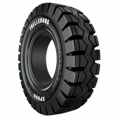 Шина цельнолитая 300-15 (315/70-15) XP800 Trelleborg (без бурта)