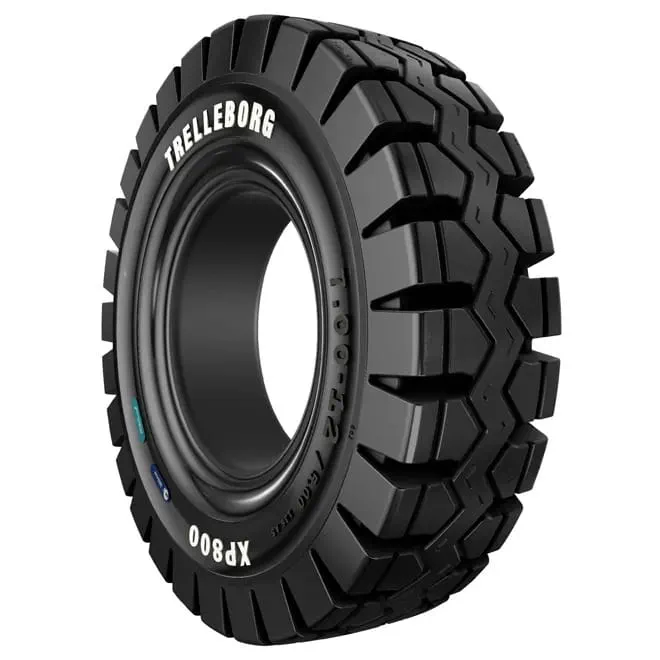 Шина цельнолитая 300-15 (315/70-15) XP800 Trelleborg (с буртом)