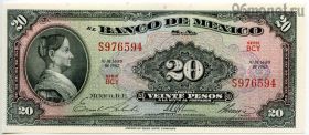 Мексика 20 песо 1967