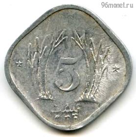 Пакистан 5 пайсов 1987