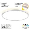 Светильник с Подсветкой Citilux NORMA CL748400 LED Белый, Высокопрочный Полимер / Ситилюкс.