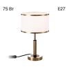 Лампа Настольная с Абажуром Citilux ALTON CL421813 Черный, Бронза, Металл / Ситилюкс.