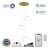 Люстра Умная Каскадная Citilux ATMAN SMART CL226A033 LED RGB Бронза, Металл / Ситилюкс