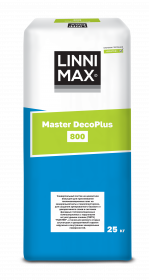 Состав Клеевой Фасадный 800 Master DecoPlus 25кг / Линнимакс 800 Мастер ДекоПлюс
