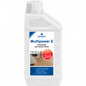 Cредство для Мытья Полов Prosept Multipower E 1л 102-1 / Просепт