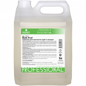 Средство Чистящее Prosept Bath Prof 5л 111-5 / Просепт