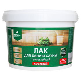 Лак для Бани и Сауны Prosept 2л 054-2 / Просепт
