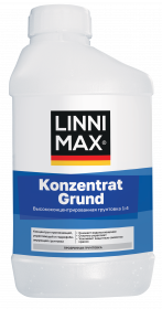 Грунт-Концентрат Linnimax Konzentrat Grund 2.5л для Внутренних и Наружных Работ / Линнимакс Концентрат Грунт