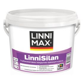 Краска Интерьерная Linnimax LinniSilan 2,5л Глубокоматовая База 1 / Линнимакс ЛинниСилан