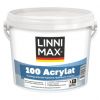 Краска Фасадная Linnimax 100 Acrylat 2,5л Белая, Универсальная База 1 / Линнимакс 100 Акрилат