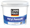 Краска Фасадная Linnimax Acryl Fassade 9.4л Долговечная Защита / Линнимакс Акрил Фассаде