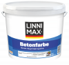 Краска Фасадная Linnimax Betonfarbe 10л Белая, Бетон-Защитная База 1 / Линнимакс Бетонфарбе