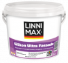 Краска Фасадная Linnimax Silikon Ultra Fassade 2,35л База 3 / Линнимакс Силикон Ультра Фассаде