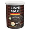 Лазурь для Дерева Linnimax Аква Лазурь 0.9л Бесцветный для Внутренних и Наружных Работ / Линнимакс