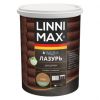 Лазурь для Дерева Linnimax Аква Лазурь 0.9л Орех для Внутренних и Наружных Работ / Линнимакс