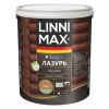 Лазурь для Дерева Linnimax Аква Лазурь 2.5л Орех для Внутренних и Наружных Работ / Линнимакс