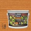 Лазурь-Гель для Дерева Linnimax Лазурь-Гель 2,5л Тик Тонкослойная для Наружных Работ / Линнимакс