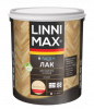 Лак для Дерева Linnimax Аква Лак 2.5л Прозрачный Акриловый Водно-Дисперсионный для Внутренних Работ / Линнимакс