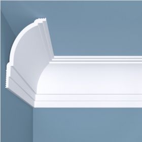Карниз Потолочный Bello Deco К18 120-70 Д2000х70хВ120 мм / Белло Деко