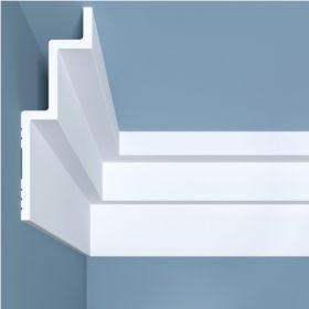 Карниз Потолочный Bello Deco К24 180-60 Д2000х60хВ180 мм / Белло Деко