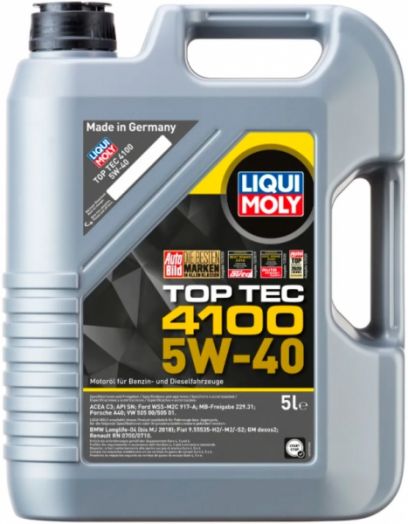 LIQUI MOLY Top Tec 4100 5W-40, 5л