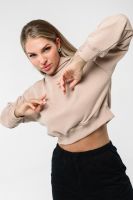 Свитшот 1 оверсайз короткий [бежевый]