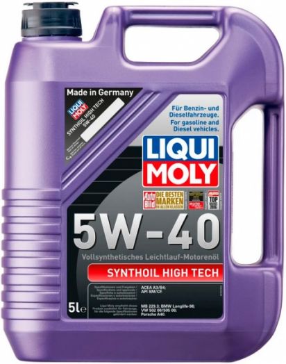 LIQUI MOLY Synthoil High Tech 5W-40, 5л