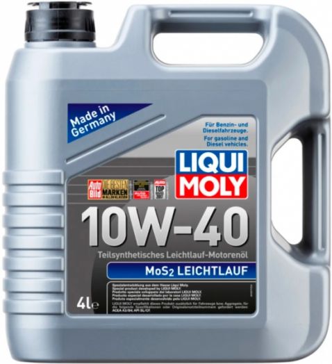 LIQUI MOLY MoS2 Leichtlauf 10W-40, 4л