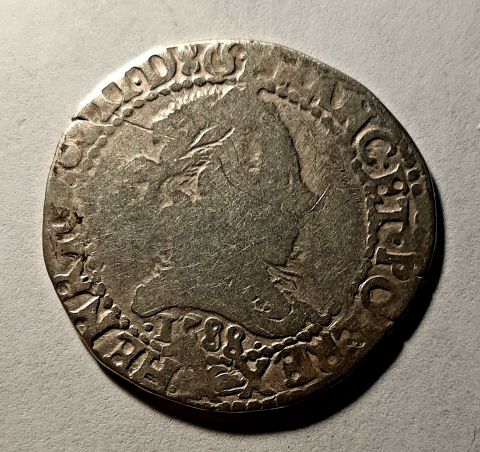 1 франк 1588 Франция RR