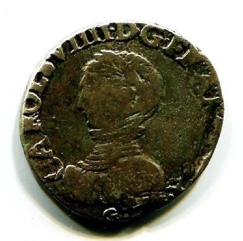 тестон 1564 Франция RR AUNC- XF