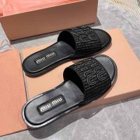 Шлепанцы MIU MIU Premium