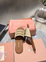 Шлепанцы MIU MIU Premium