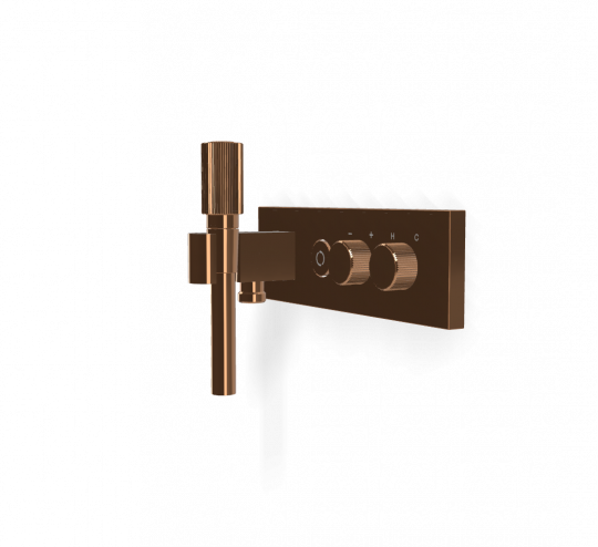 Встроенный смеситель для душа 2 источника с душевым комплектом Fima carlo frattini Switch ON F5979X2 схема 10