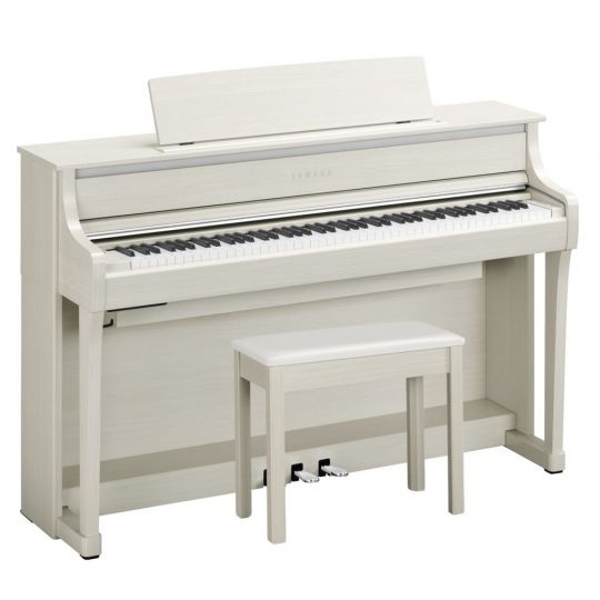 Клавинова Yamaha CLP-875WB, с банкеткой