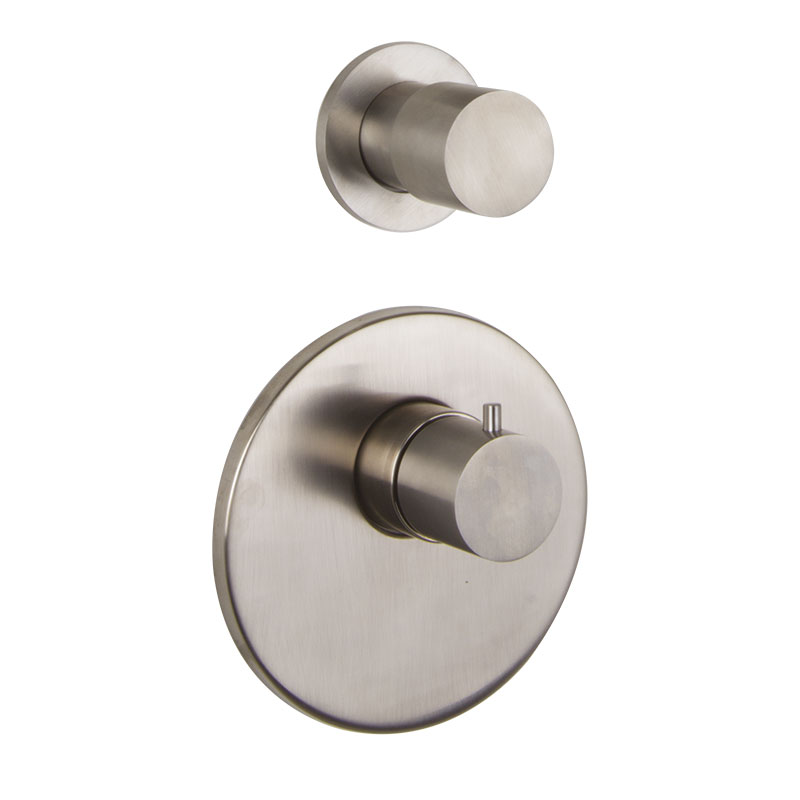 Встроенный термостатический смеситель Fima carlo frattini Spillo steel F3083X1