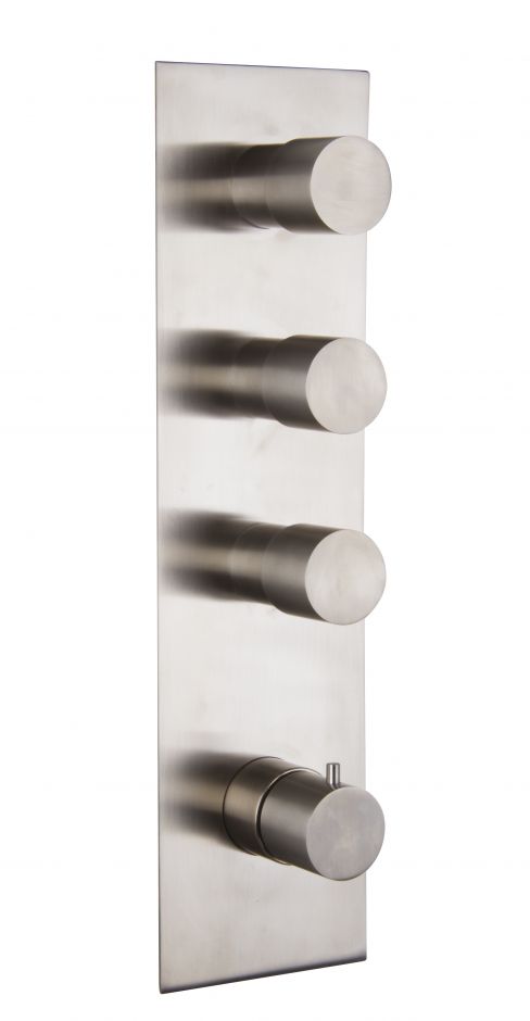 Fima carlo frattini Spillo steel Встроенный термостатический смеситель F3089X3