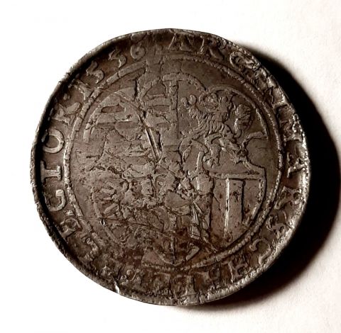 1/2 талера 1556 Саксония RARE Германия