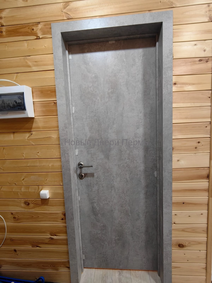 ДПГ Цемент темный кромка черная