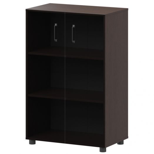 Стеллаж средний со стеклом (К-933,К-946,КФ-946)