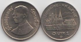 Таиланд 1 бат 1982 год UNC