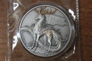 Самоа 2 доллара "Мифический Олень. Lu Shu" 2025 год UNC