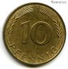 ФРГ 10 пфеннигов 1987 J