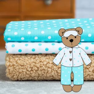 Набор для курса Мишка Топтыжка (пижама бирюзовая)