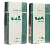 Сигареты — Salem Light 100's. Made in USA 80-90х. Редкие. Оригинал