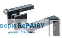 Ручка межкомнатная Gimmel  F07R правое, черный
