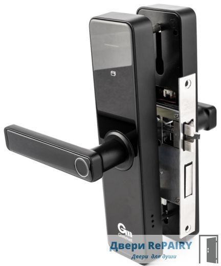 Ручка межкомнатная Gimmel F10 TTLock, DM50, черный