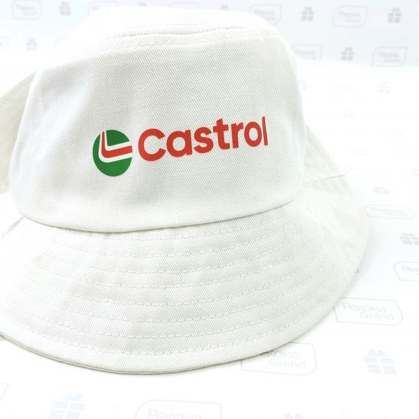 Панамы с логотипом Castrol