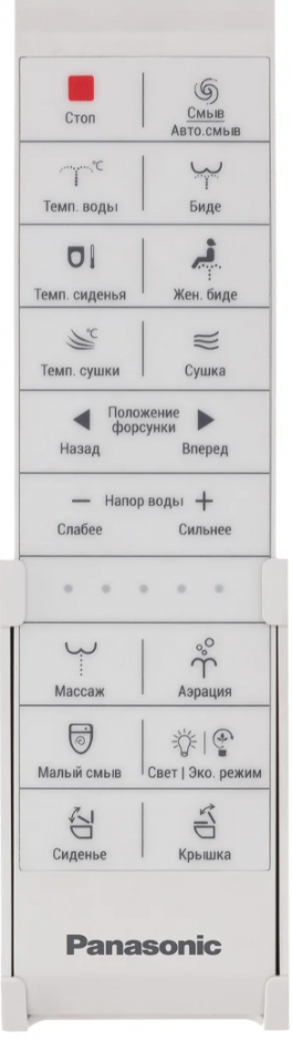 Унитаз-биде электронный Panasonic CH2720 (не требует инсталляции и кнопки смыва) 1171 ФОТО