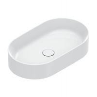 Раковина настольная Catalano Zero 60х35 см без отв. под смеситель покрытие Cataglaze+ цвет белый глянцевый 122600001 схема 1