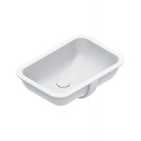 Раковина 55*38см Catalano Italy встраиваемая под столешницу с переливом цвет белый глянцевый схема 1